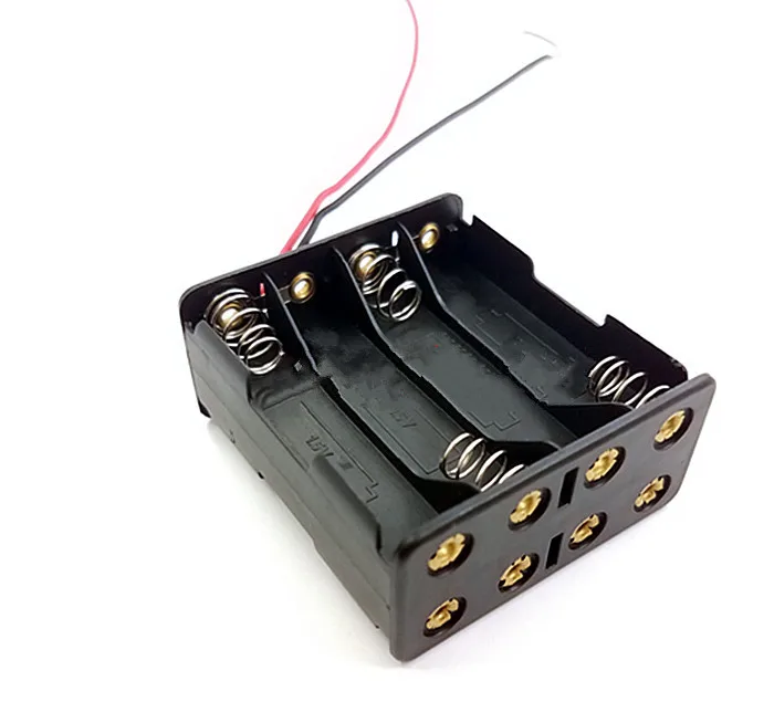 MasterFire 20 шт./лот 4 слота 8X1 5 в AAA зажим-держатель для аккумулятора сделай сам