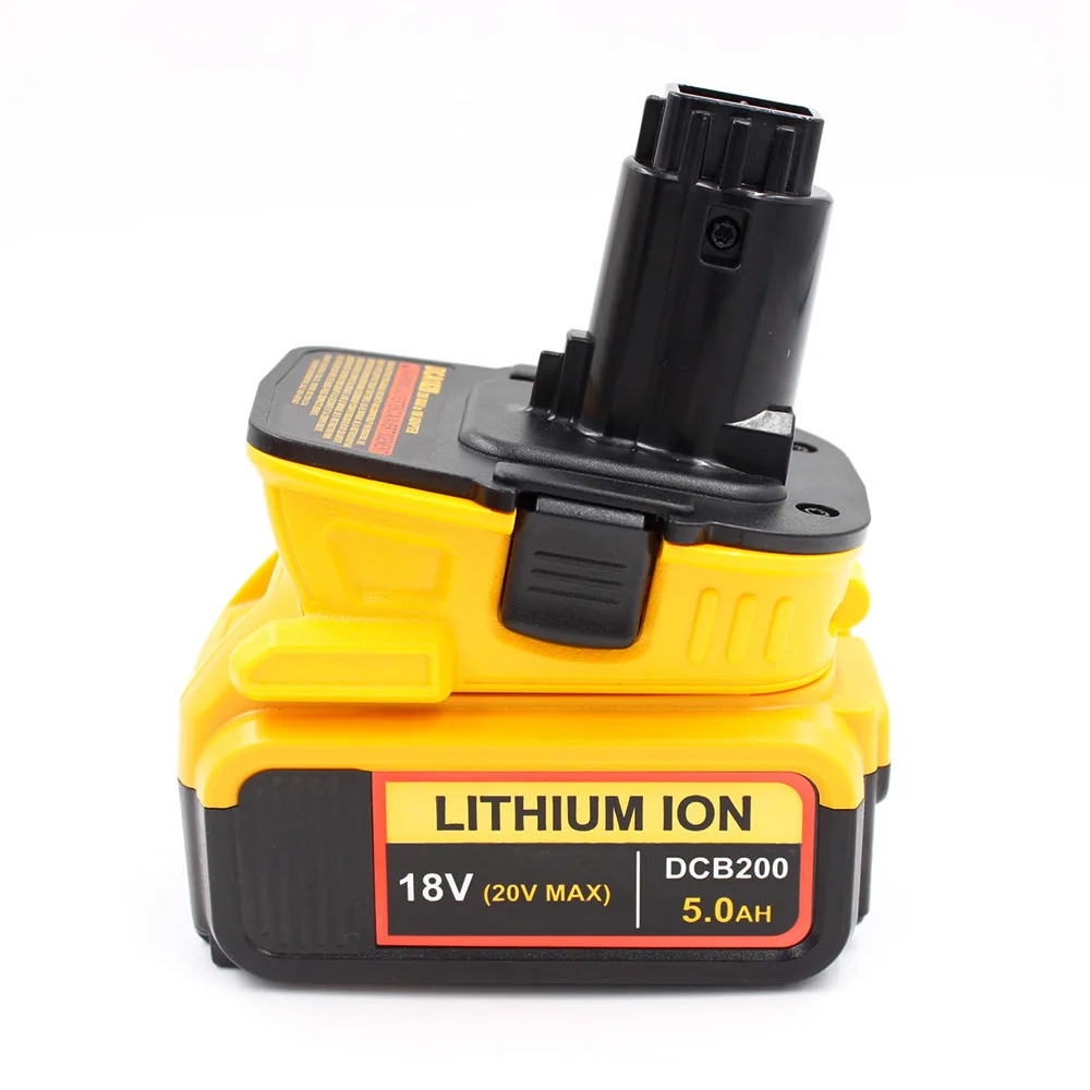 20V Battery Adapter DCA1820 for Dewalt 18V Tools Convert Dewalt 20V Lithium Battery for Dewalt 18V Battery DC9096 DE9098 DE9096