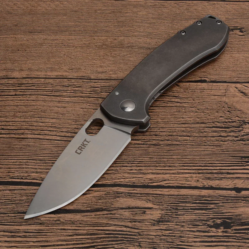 Новое поступление CRKT 5445 складной карманный охотничий нож 8cr13mov лезвие стальная ручка для кемпинга выживания Тактические Ножи EDC инструмент