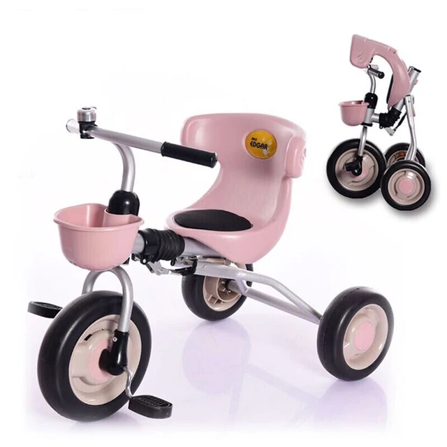 1-6 Years Old Baby Free Installation Foldable Children's Tricycle Anti-rollover Ultra-light Portable Children's Bicycle 1