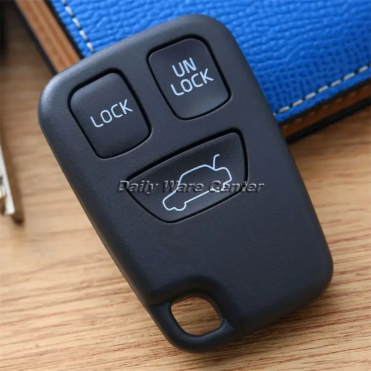3 кнопки Smart Remote Чехлы для ключей Fob чехол VOLVO C70 S40 V40 V70 S70 1998 2000 авто Замена без ключа