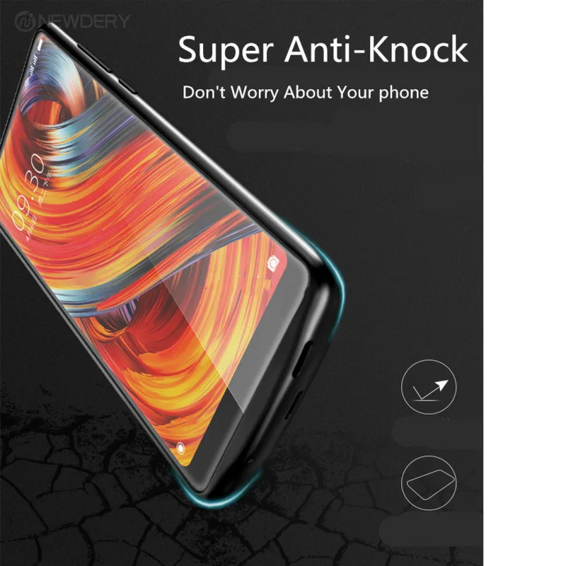 Для Xiaomi Mix 2s противоударный чехол для зарядного устройства для Xiaomi Mix 2 2s Внешний чехол для зарядного устройства запасной внешний аккумулятор чехол для зарядки