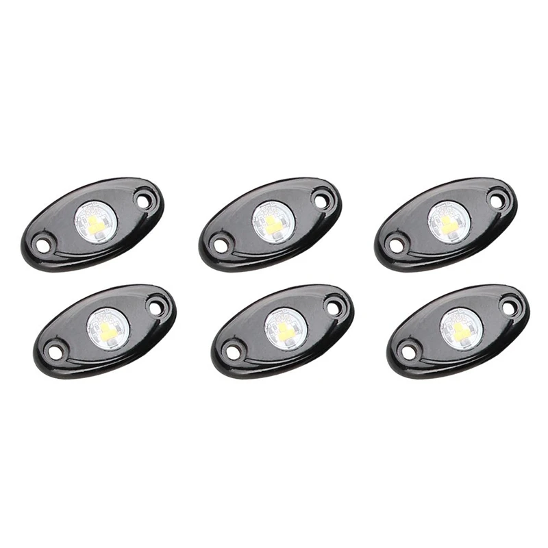

LED Rock Light Kits Off-Road Vehicle Chassis Light Car Decoration Atmosphere Lamp(White)