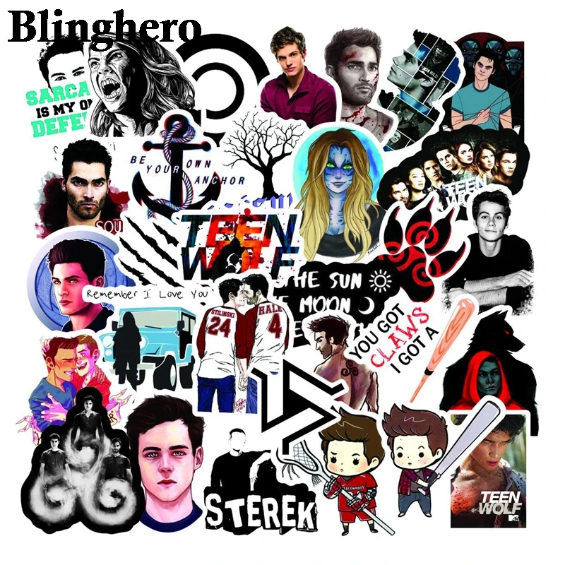 

CA1427 50pcs/set Hot TV Show Waterproof Pvc Graffiti Sticker Car Motorcycle Suitcase Skateboard Toy sticker