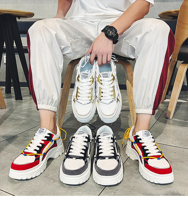 Кроссовки для папы легкие дышащие мужские повседневные туфли zapatillas hombre повседневные tenis masculino мужские массивные спортивные туфли