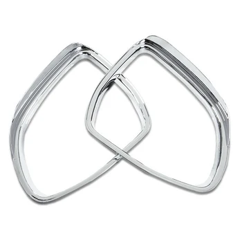

For X3 G01 X4 G02 2018-2020 Car Rear View Mirror Rain Eyebrow Trim Frame Rain Shield Sun Visor Cover Accessories Chrome