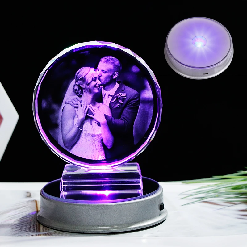 Personalised Led Light Up Photograph Engraving On Acrylic Wedding Birthday Gift Personalised Led Light Up Photograph Engraving On Acrylic Wedding Birthday Gift