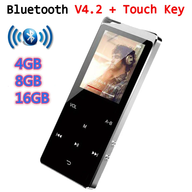 Новинка 2021 музыкальный плеер Bluetooth MP4 4 ГБ 8 16 вставка для SD карты с сенсорными