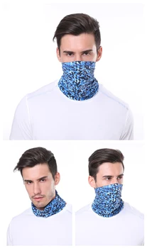 

3 Colors Sports Turban Sunscreen Ice Silk Turban Scarf Men And Women Fishing Outdoor Breathable Sports Bandana