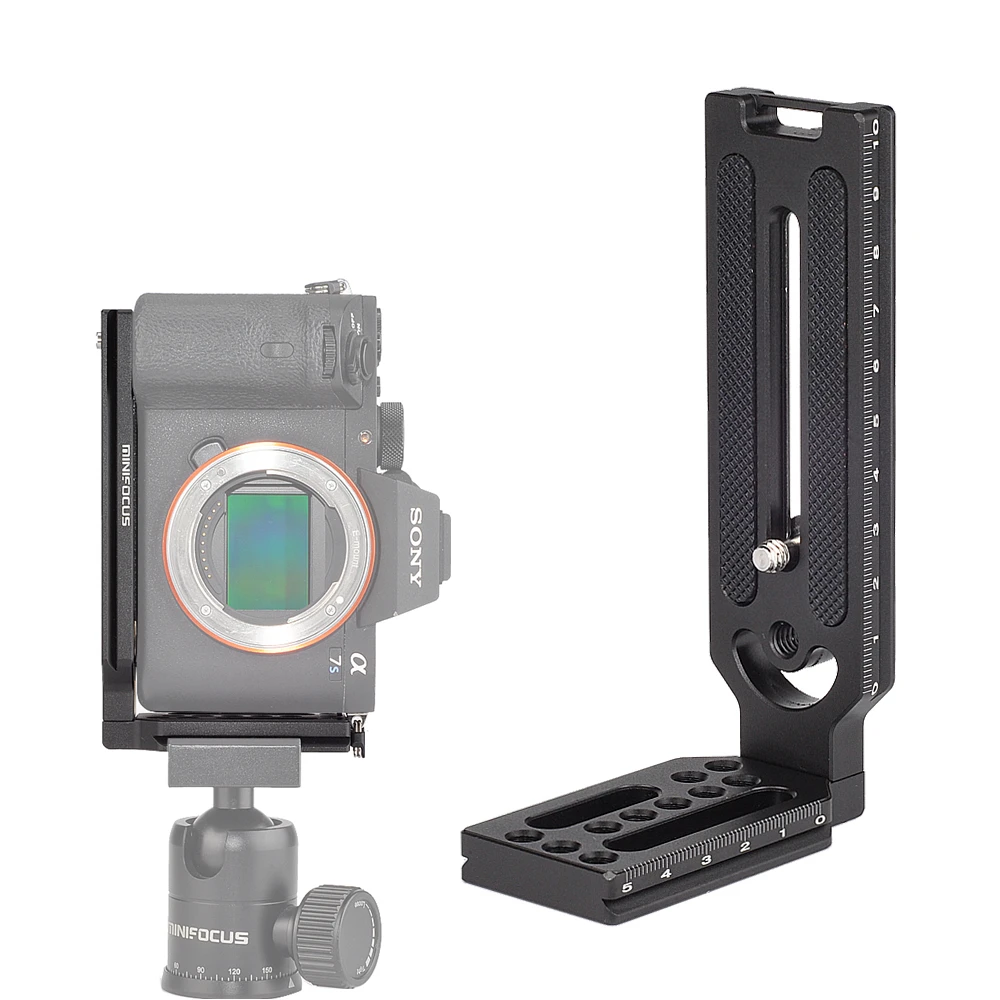 L Shape Bracket Quick Release Plate Vertical Video Shooting Universal