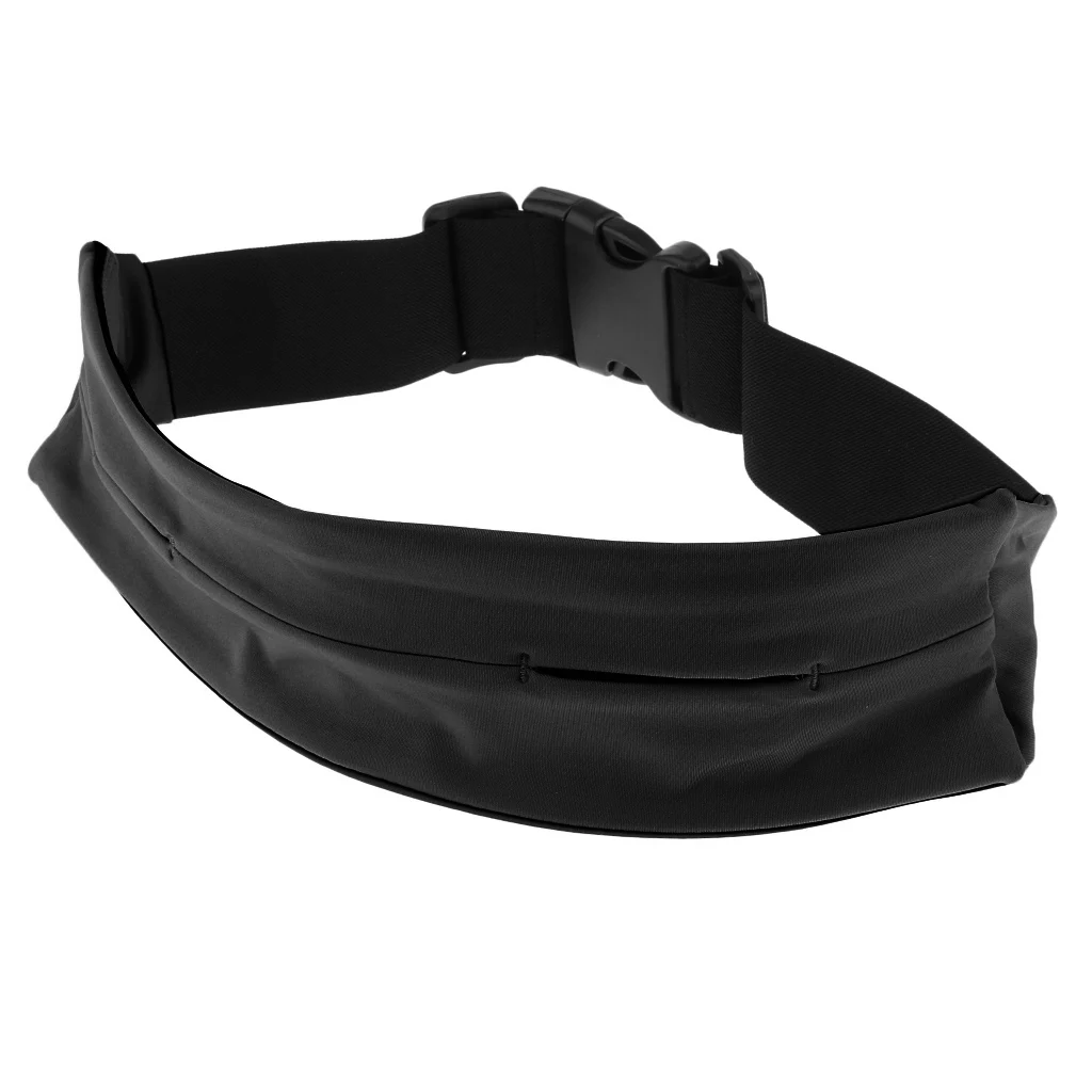 Black 70-110cm Пояс унисекс сумка для пробежки тренировки Спортивная сумка для путешествий ключи мобильный деньги - Цвет: Black 70-110cm