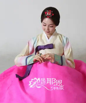 

Hanbok Dress Custom Made Korean Traditional Woman Hanbok Korean National Costume Korean Dress