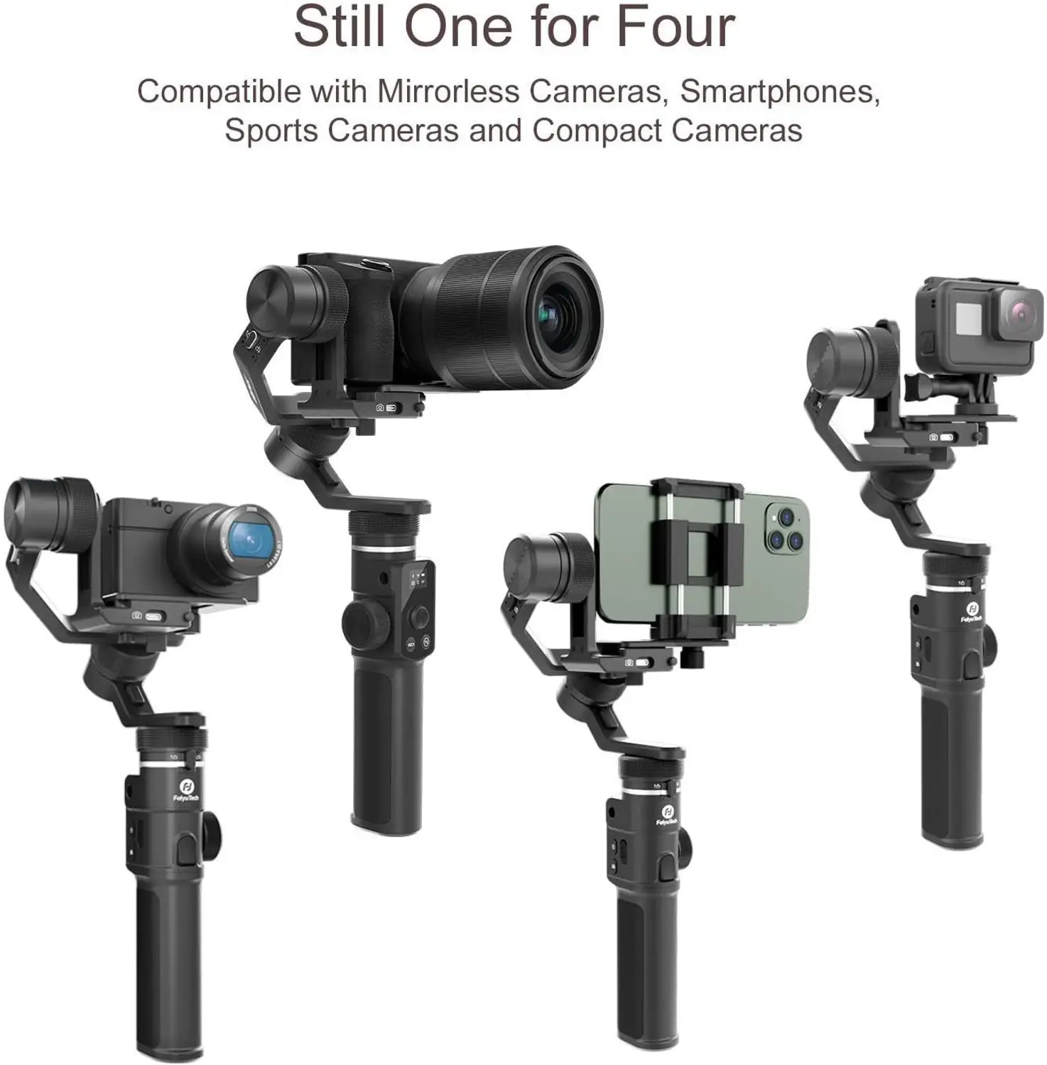 FeiyuTech G6Max カメラスタビライザー Amazon.com : FeiyuTech G6 Max [Official] 3-Axis Camera