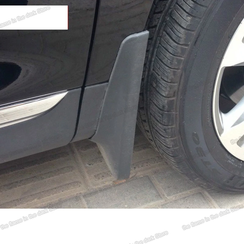 lsrtw2017 black durable engineering plastic car mudgurads fender for toyota highlander 2007 2008 2009 2010 2011 2012 2013 XU40 | Автомобили