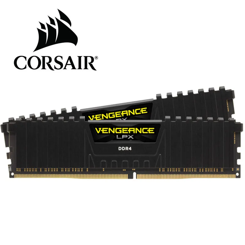 CORSAIR Vengeance LPX 8 Гб 16 Гб DDR4 PC4 2400 МГц 3000 МГц 3200 МГц модуль 2400 3000 ПК Cmputer Настольный ОЗУ память 16 ГБ 32 ГБ DIMM