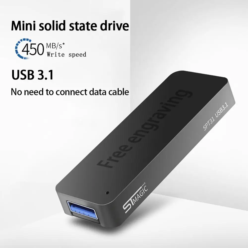 внешний жесткий диск 1 ТБ usb3 высокоскоростной флешка usb металлический Мини флешки