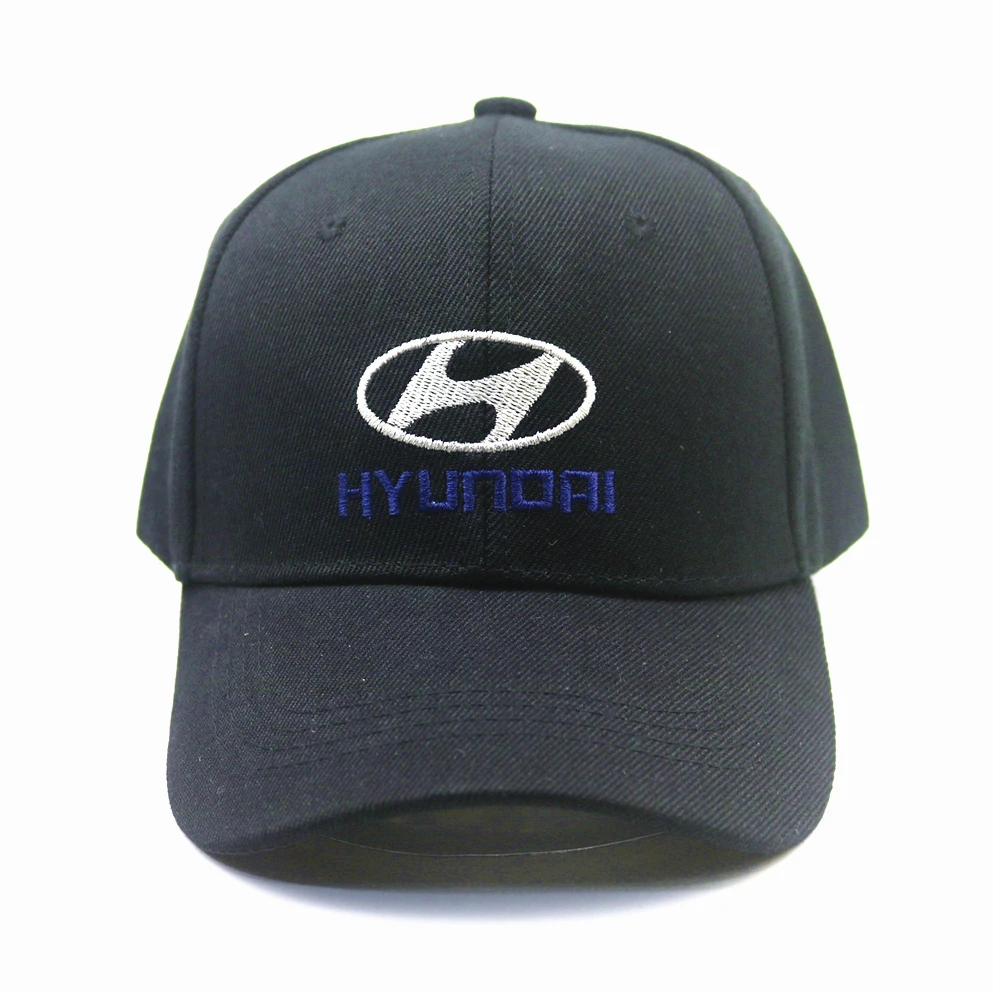 Новые шляпы козырьки кепки HYUNDAI логотип вышивка Регулируемый snapback капюшон шляпа мужская и женская