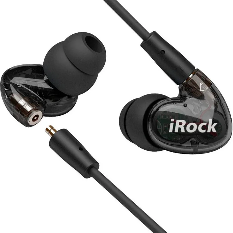 Quad Driver шумоподавление наушники Тип C гарнитура длинный провод Hifi наушники с микрофоном съемный кабель