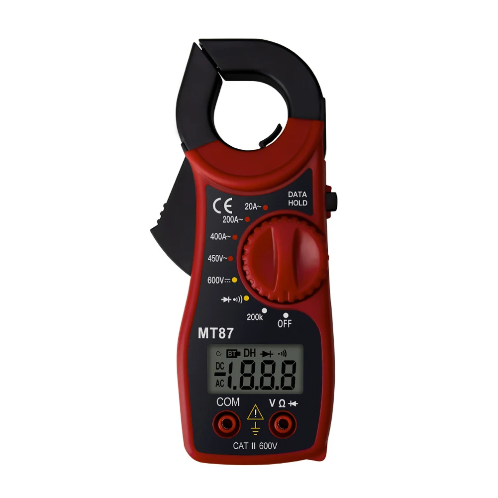 

Mini Digital Clamp Multimeter AC/DC Current Voltage Transitor Tester Power Meter Amper Clamp Meter Test Current Clamp