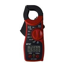 Mini Digital Clamp Multimeter AC/DC Current Voltage Transitor Tester Power Meter Amper Clamp Meter Test Current Clamp vc6056a victor digital clamp meter victor 6056a