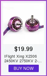 IFlight XING-E XING E 2207 2450KV 2750KV 2-4S FPV гоночный бесщеточный двигатель совместимый 5,1x3,1x3 Пропеллер для радиоуправляемого дрона