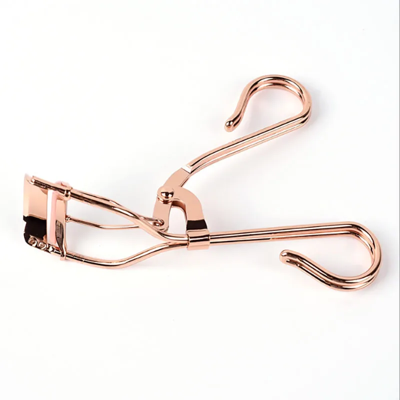 

False Eyelashes Curler Clip With Rose Gold Handle For Woman Stainless Steel Makeup Cosmetic Tools Beauty Salon Accessory