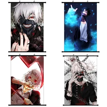 

1PC Tokyo Ghoul Kaneki Ken Anime Manga Waterproof Wall Poster Scroll Home Decoration Wall Art