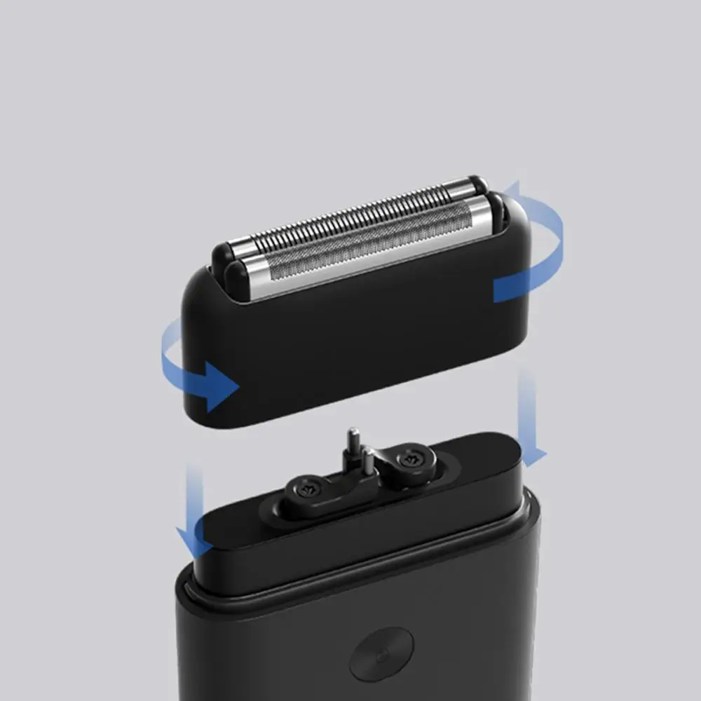 Новинка, Xiaomi Mijia, электрическая бритва, 2 лезвия, бритва, USB, перезаряжаемая, умная, мини, для влажного бритья, моющаяся, триммер для бороды, мужская, для путешествий