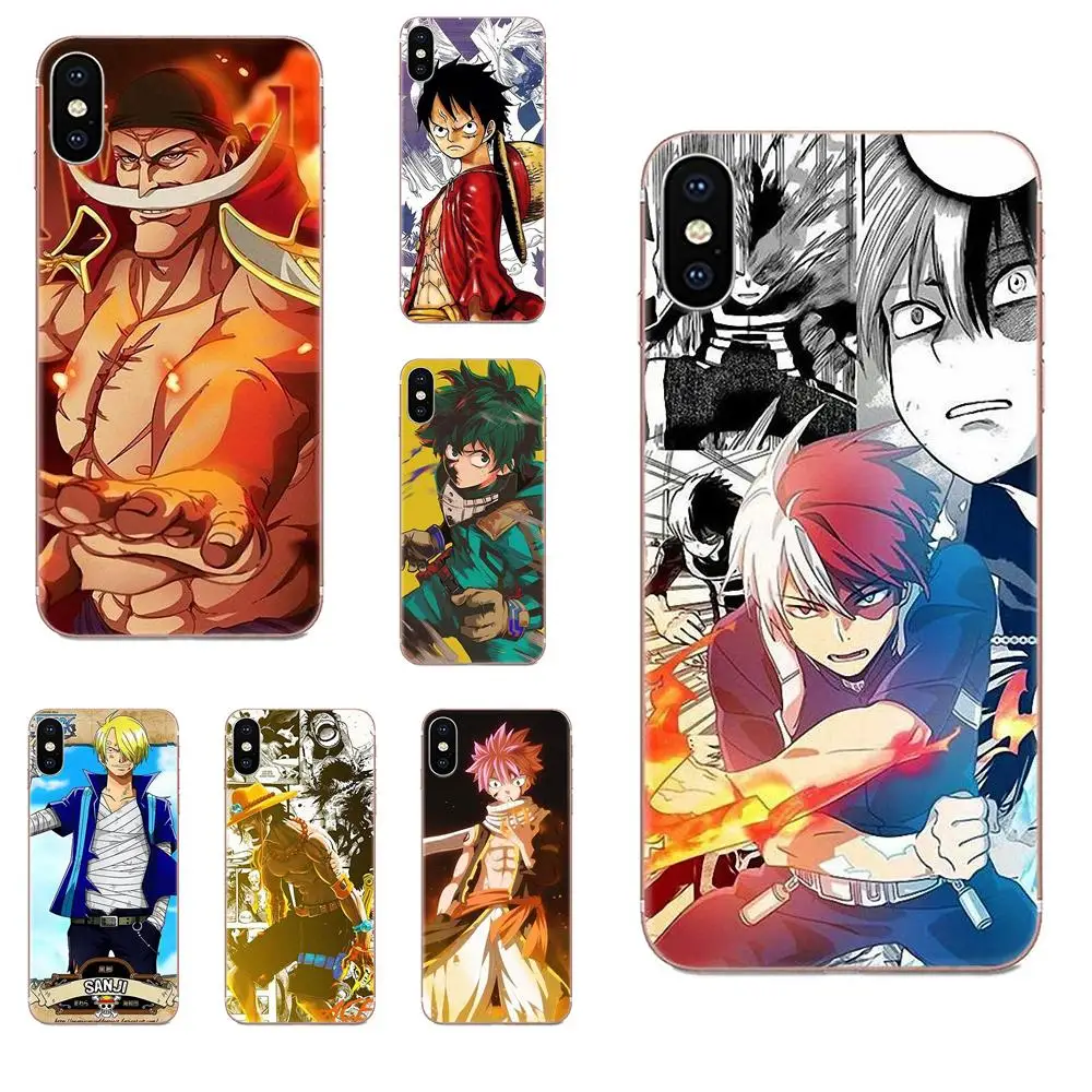 Мягкий чехол для huawei Honor mate 7 7A 8 9 10 20 V8 V9 V10 G Lite Play Mini Pro P Smart Japan Anime My Hero Academy one piece |
