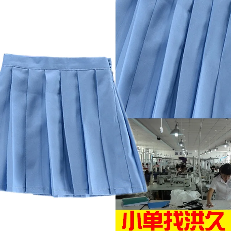 

WOMEN'S Dress JK Skirt High-End Customizable Uniform Pleated Skirt High Temperature Pleat Japanese Student's Dress TR Fabric Ski