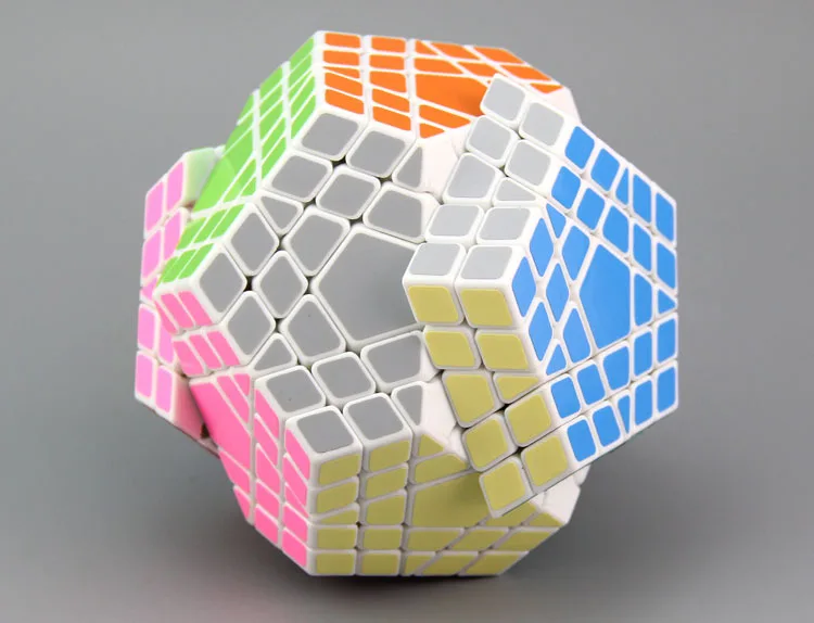Кэтрин пять-заказать пять Magic Cube Белый двенадцать поверхности тела пять, волшебный куб, Обучающие гладкой игры только в том случае, игрушка