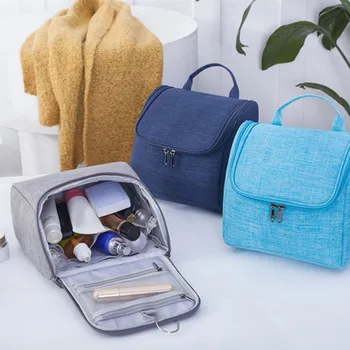 

Makeup Bag Cheap Women Bags Men Large Waterproof Nylon Travel Cosmetic Bag Organizer Case Necessaries Make Up Wash Toiletry Bag