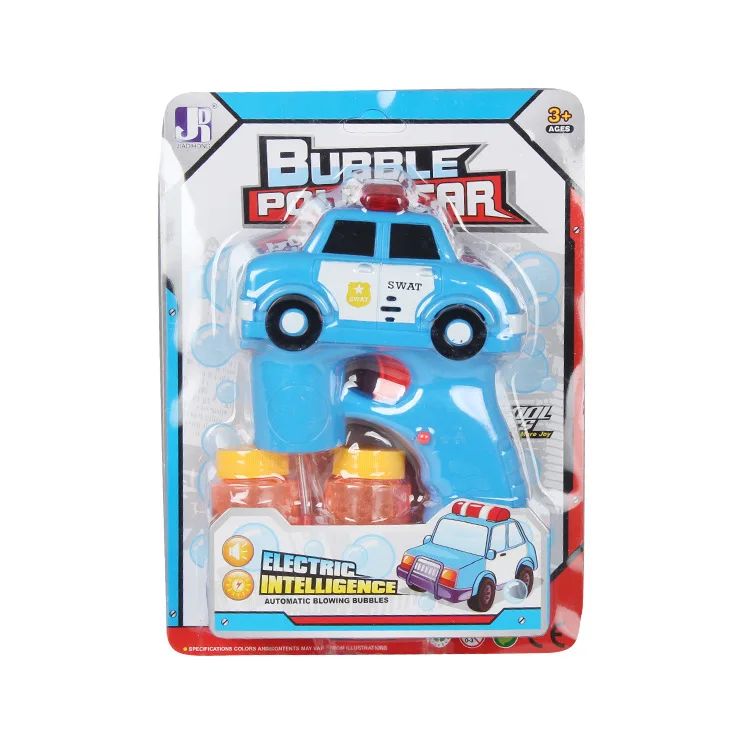 New Style Children's Electric Bubble Gun Colorful Light Cartoon Fully Automatic Bubble Gun Sound And Light Electric Bubble Toy