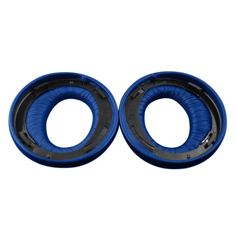 1Pair Leather Replacement Ear Pads Cushions Cover for Sony PS3 PS4 7.1 Virtual Surround Sound Wireless Stereo Headset Accessorie