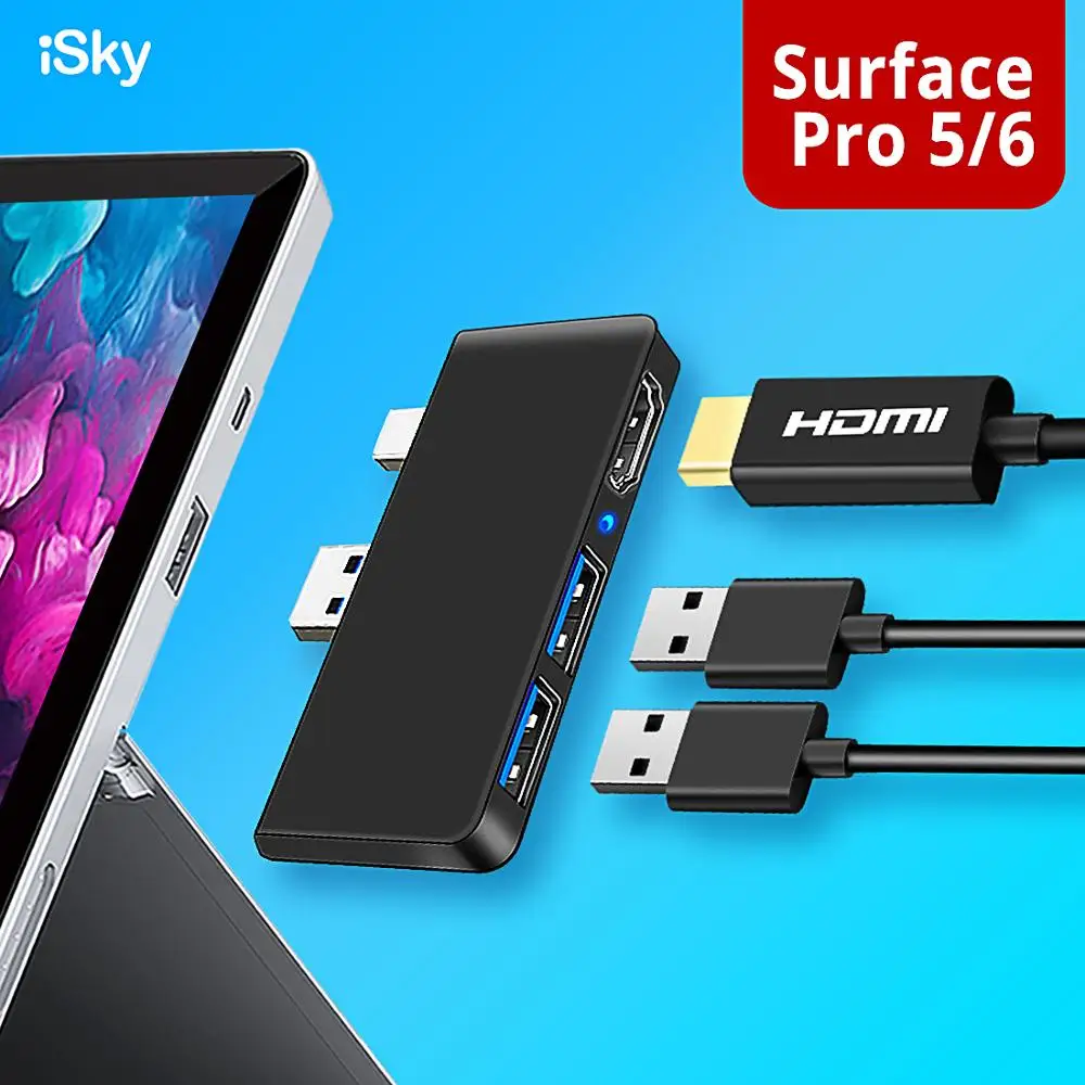 Док станция iSky для Android 34567 HDMI Pro5 Pro6 USB DP 4K USB|Док-станции ноутбуков| |