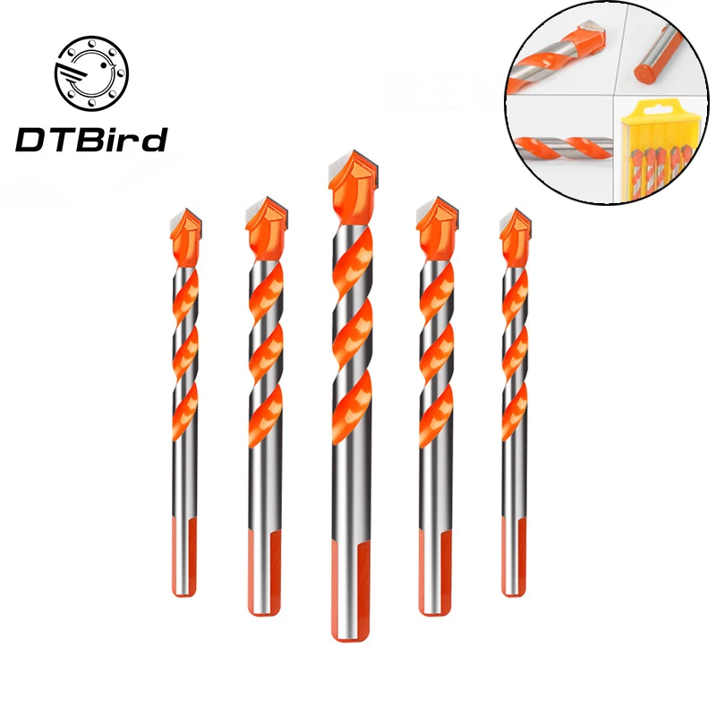 

6mm-12mm Electric Tools Diamond Drill Bit Hammer Concrete Ceramic Tile Metal Drill Bits Round Shank DIY Wall Hole Saw Drilling