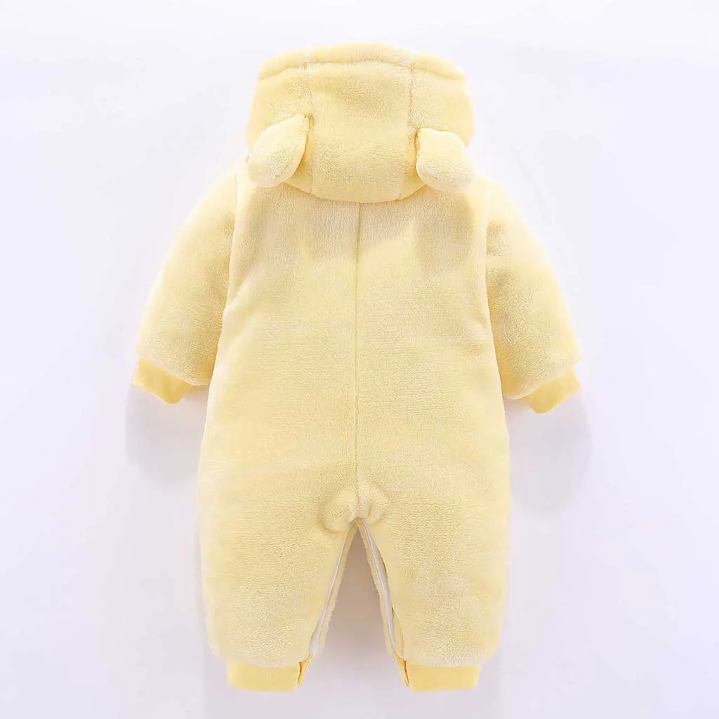 newborn boy toddler costume Infant Baby Boys Girls clothes Long Sleeve Cute Cartoon Rabbit Fleece Hooded Romper Outfits Clothing