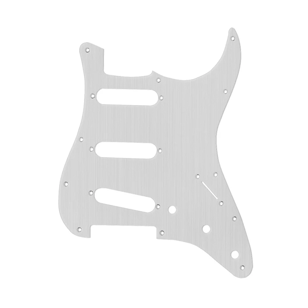 SSS 11-Hole электрическая гитара защитная пластина Strat для гитары задняя крышка для американского стандарта аксессуары для гитары золото/серебро Цвета