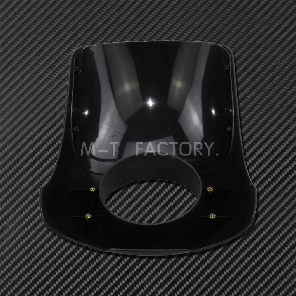 Мотоцикл 5,7" фара обтекатель лобовое стекло 35-49 мм вилка трубы для Harley Sportster XL 1200 883 Dyna Street Glide FXD FXR