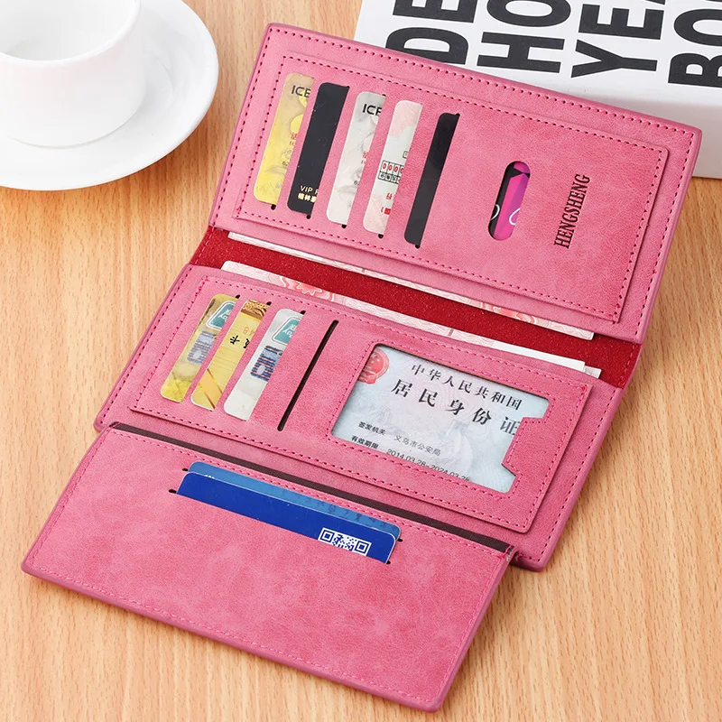 Новинка 2019 женские модные кошельки большие вместительные Длинные клатчи из