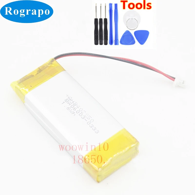 Nuova Batteria Zn452050Pc-1S2P Per Mando Scala Rider G4,G9,G9X/Schuklight C3 Accumulatore 3.7V Sostituzione Completa Spina A 2 Fili + Strumenti