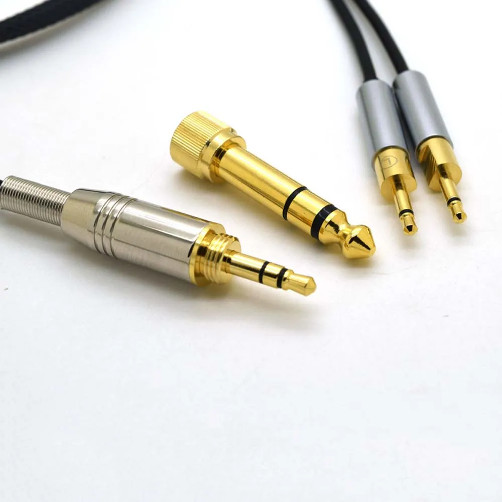 Headphone Replacement Cable For Sennheiser Hd700 Hd 700 Headset Audio Cable Cords 6 35mm Adapter 3 5mm To 2 5mm Male Jack Earphone Accessories Aliexpress