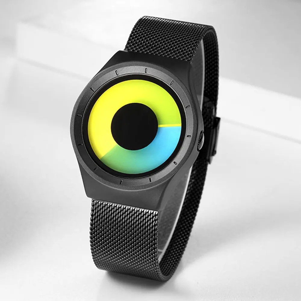 Tanie Relogio Masculino kreatywne zegarki kwarcowe mężczyźni Top luksusowa marka moda Unisex zegarek ze stali nierdzewnej zegar mężczyzna kobieta Gentleman