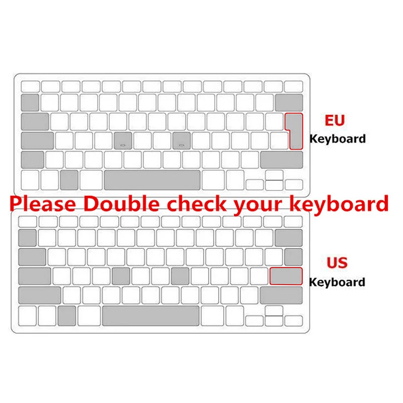 Прочная силиконовая накладка на клавиатуру HRH Adobe Illustrator AI Hotkeys для Apple Magic MLA22B/A US