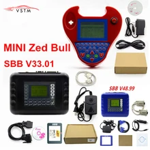 Мини Zed Bull программатор ключей SBB v46,02 v33,02 v33,01 Программирование ключ в иммобилайзере копия транспондера чип