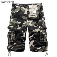 New Cargo Shorts Men Top Design Camouflage Military Army Khaki Shorts Homme Summer Outwear Hip Hop Casual Cargo Camo Men Shorts 1