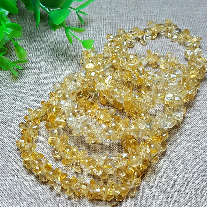

Gem Brazil Yellow Crystal Bracelets Ring Gem Flower Bracelets Number 07048