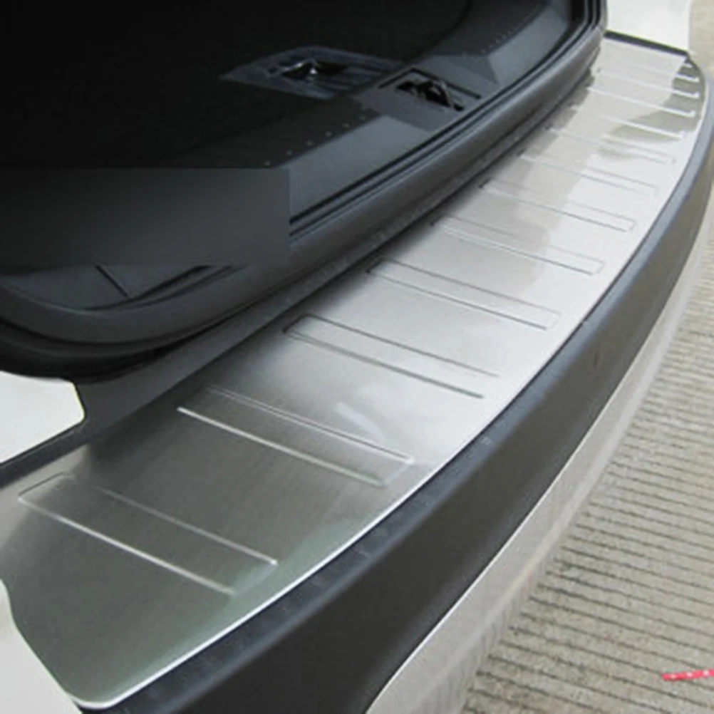 Для Ford Escape Kuga 2 2013 задний багажник бампер протектор ШАГ ПАНЕЛЬ Подоконник Накладка из нержавеющей стали