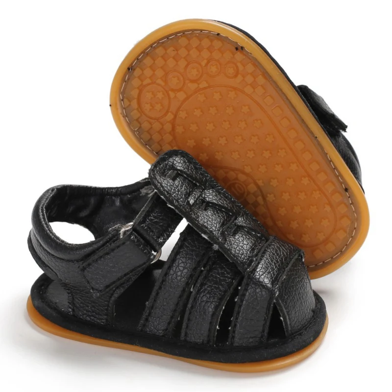 Летняя детская обувь для мальчиков schoenen из искусственной кожи, обувь для малышей с мягкой подошвой