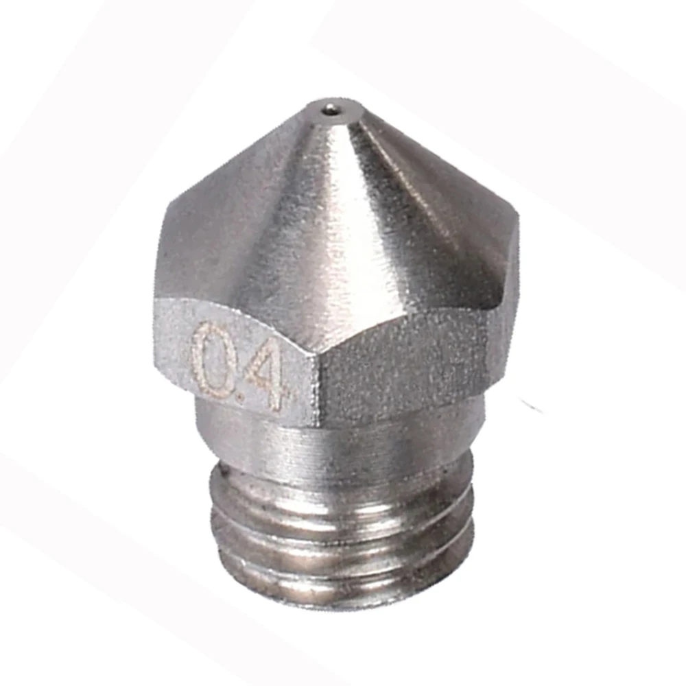 MK10 сопло из нержавеющей стали 0 4 мм M7 нить для CTC/FlashForge/Dremel/Wanhao/Qidi 3D принтера 1 75 ABS